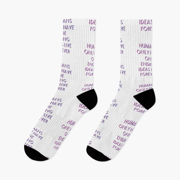 Item preview,  Humans only have one ending ideas live forever 20 designed and sold by vishalraifx.