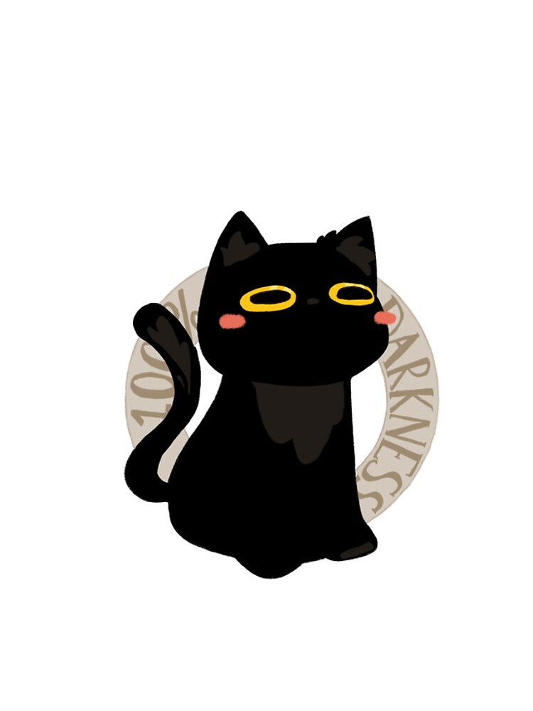 Thumbnail 5 of 5, iPhone Case, 100% Darkness Kitty designed and sold by ExplodingKiwis.