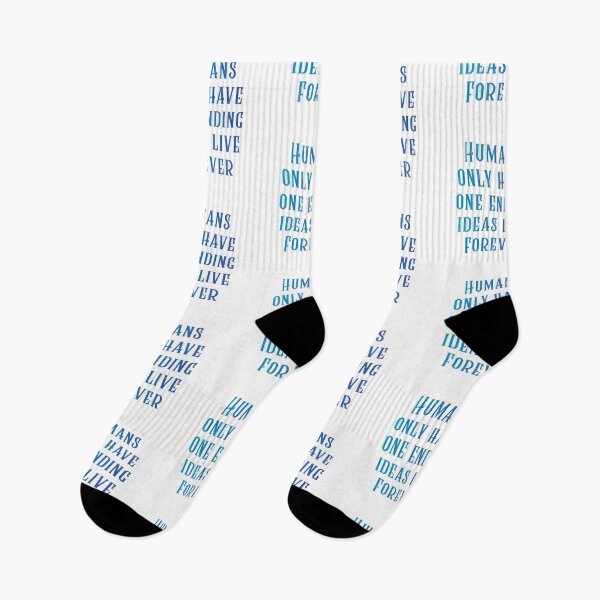 Item preview, Humans only have one ending ideas live forever 26 designed and sold by vishalraifx.