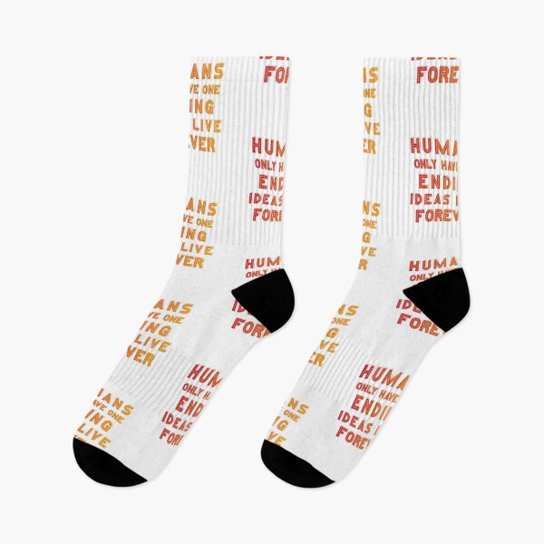 Item preview, Humans only have one ending ideas live forever 27 designed and sold by vishalraifx.