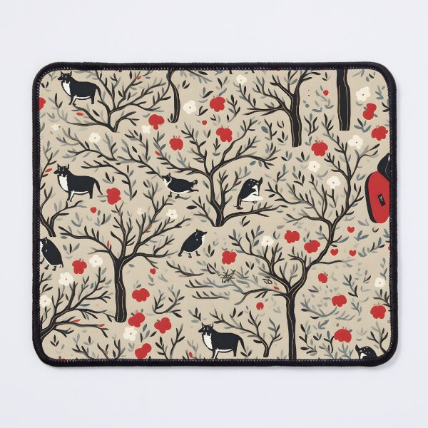 Item preview, County Hook’s Apple Picking Fall Festival—A Red Guitar Underneath the Apple Tree. Fall Design, Seamless Pattern designed and sold by ignasirus.