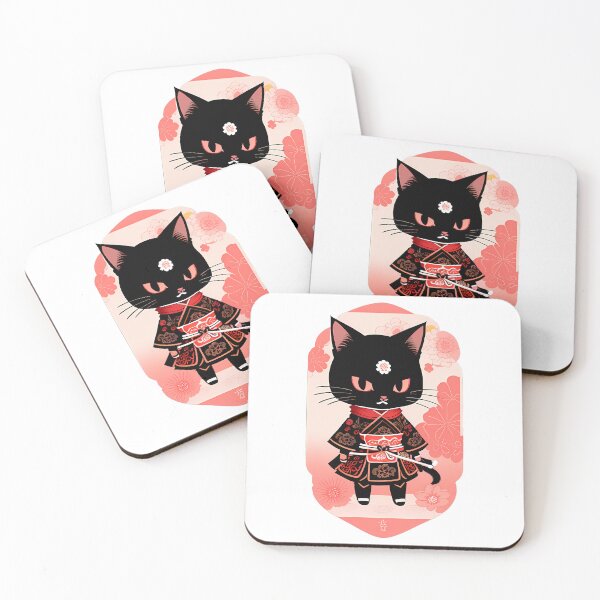 Item preview, Legendary Samurai Cat designed and sold by Mechanical-Artt.