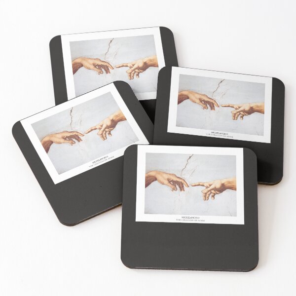 Item preview, The Creation of Adam Michelangelo Fingers Touching designed and sold by AshleyBaker85.