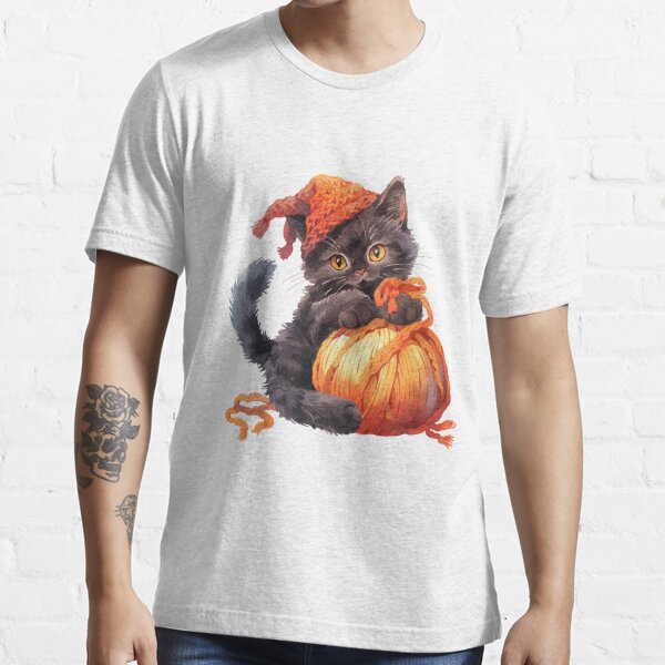 Kansas City Chiefs Witch Cat Halloween Edition Unisex T-Shirts