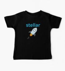 Stellar Lumens XLM Dezentrale Cryptocurrency Baby T-Shirt
