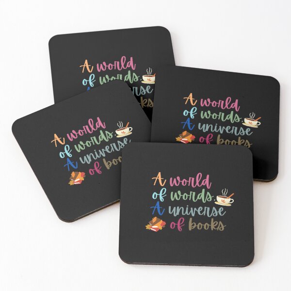 Item preview, A world of words, A universe of books designed and sold by Saimia.
