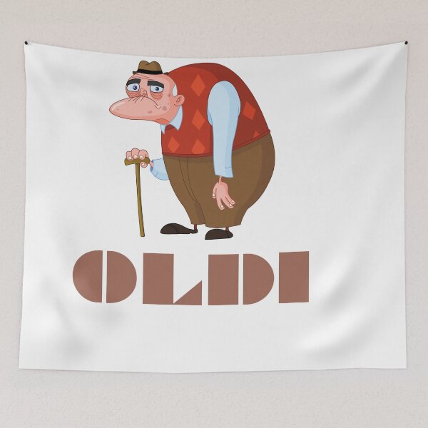 Item preview, Oldi - Funny Oldman designed and sold by Quotes Gallery.