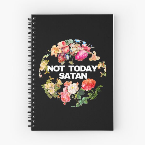 Item preview, Not Today Satan - Botanical Flowers Design designed and sold by thedangernoodle.