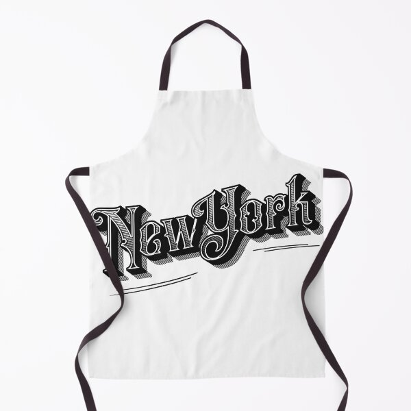 Item preview, Vintage New York Logo Sign Black White Old Timey Victorian Lettering designed and sold by dashaporoshina.