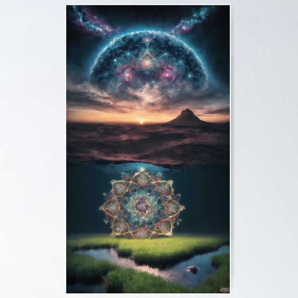 Item preview, fractal star vista designed and sold by vortexvisuals.