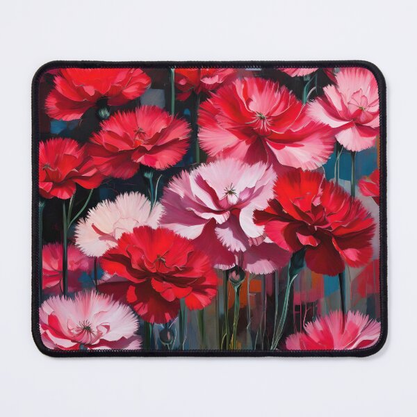 Item preview, Digital Abstract Dianthus Floral Painting designed and sold by MySupplemental.