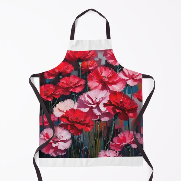 Item preview, Digital Abstract Dianthus Floral Painting designed and sold by MySupplemental.
