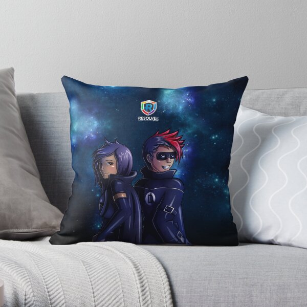 RESOLVEit - Determined Space Throw Pillow