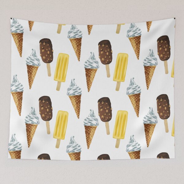 Item preview, Ice cream on white designed and sold by orsinha.