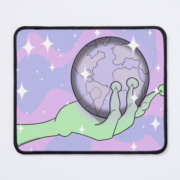Item preview, Alien Holding Globe designed and sold by sofjac.