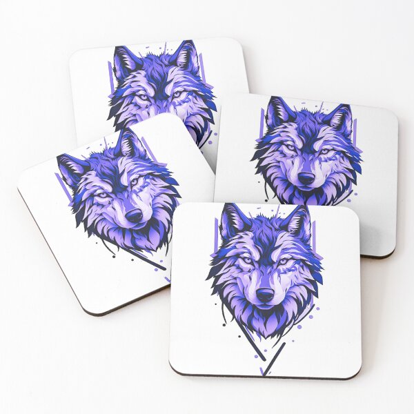 Item preview, Alpha Serenity: The Cool Blue Wolf Chief designed and sold by irosh madushan.