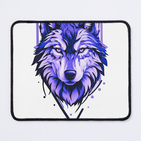 Item preview, Alpha Serenity: The Cool Blue Wolf Chief designed and sold by irosh madushan.