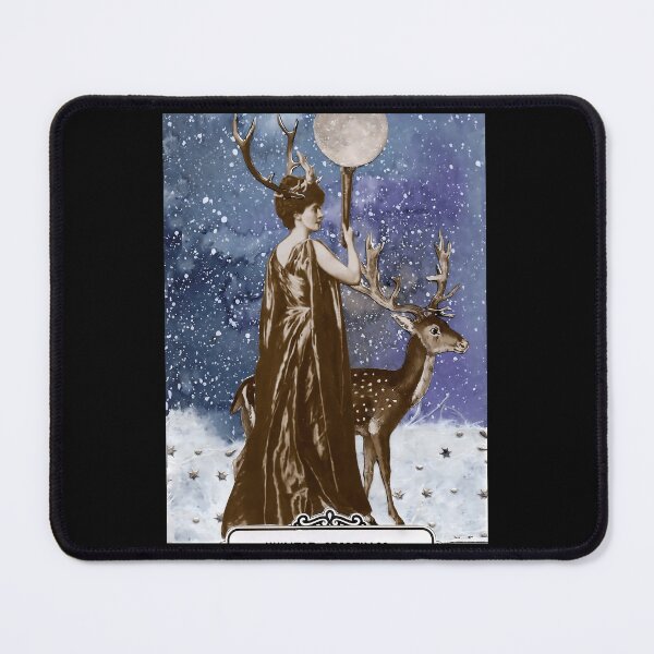 Item preview, Winter Solstice Moon Goddess Greeting Card 	 designed and sold by ybrrhseglhe52.
