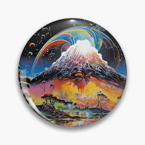 Item preview, Neon Mt Fuji designed and sold by Pedra Panda.