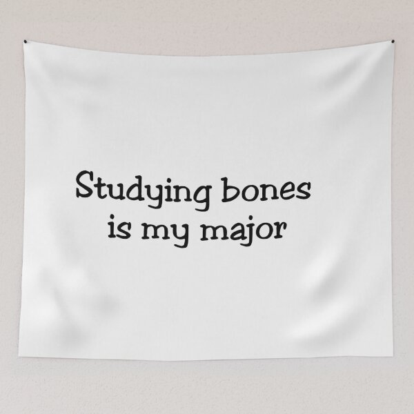 Item preview, What cha studying? Bones Edition  designed and sold by Twigster.