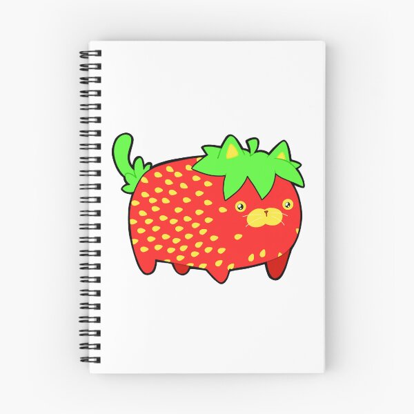 Item preview, Strawberry Cat designed and sold by GrimblerTheOoze.