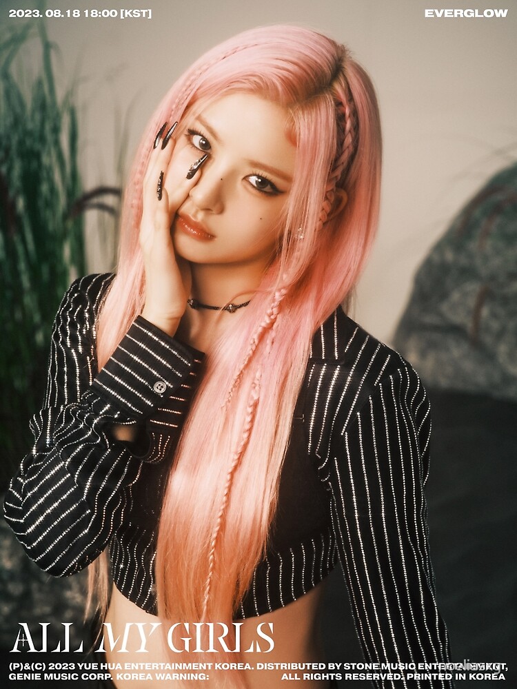 EVERGLOW トレカ ミア ⑭ EVERGLOW 4TH SINGLE ALBUM - ALL MY GIRLS PHOTO CARD - additional