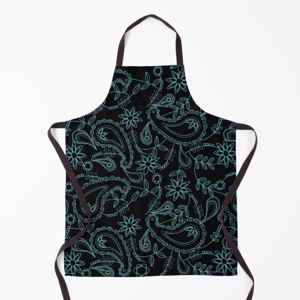 Item preview, Turquoise paisley designed and sold by zed1967.