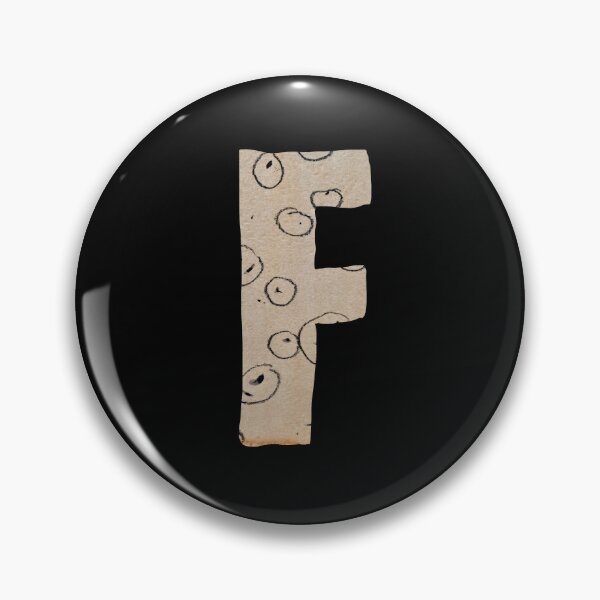 Item preview, Capital letter F cut out paper alphabet black designed and sold by Yana Mustafina | Boho Soulful Designs.