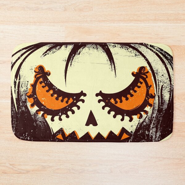 Item preview, Halloween Vintage Grunge Angry Pumpkin designed and sold by SamJanner.