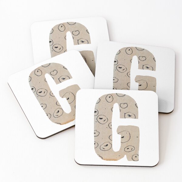 Item preview, Capital letter G cut out paper alphabet designed and sold by Yana Mustafina | Boho Soulful Designs.