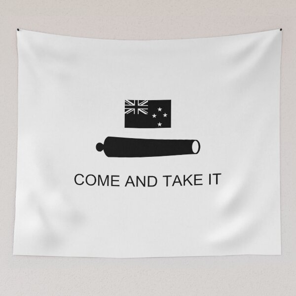 Item preview, Kiwi Come And Take It Flag designed and sold by JonathanR1994.
