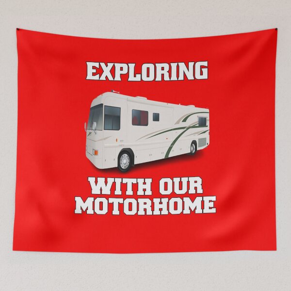 Item preview, Camping RVing Camper Exploring With Our Motorhome designed and sold by fantasticdesign.