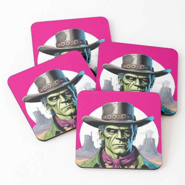 Item preview, Frankenstein as a cowboy in the wild west designed and sold by Mauswohn.