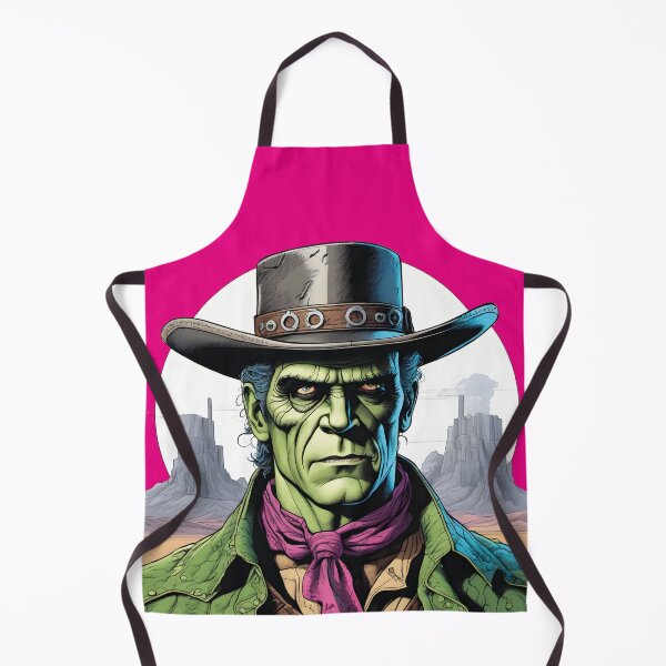 Item preview, Frankenstein as a cowboy in the wild west designed and sold by Mauswohn.