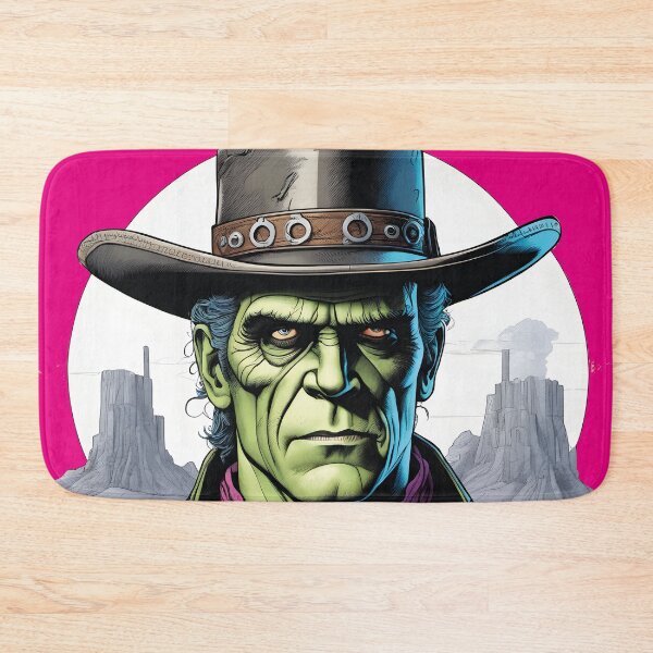 Item preview, Frankenstein as a cowboy in the wild west designed and sold by Mauswohn.
