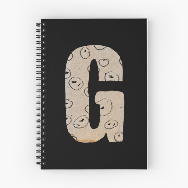 Item preview, Capital letter G cut out paper alphabet black designed and sold by Yana Mustafina | Boho Soulful Designs.