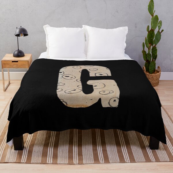 Item preview, Capital letter G cut out paper alphabet black designed and sold by Yana Mustafina | Boho Soulful Designs.