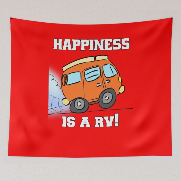 Item preview, Camping RVing Camper Happiness Is A RV designed and sold by fantasticdesign.