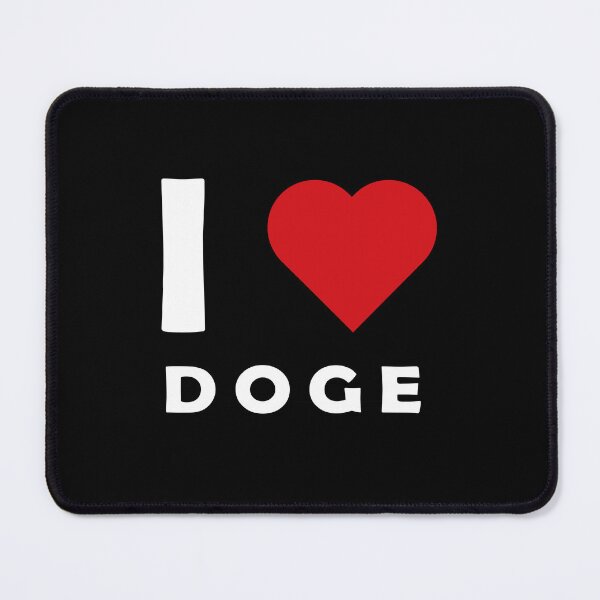 Item preview, I LOVE DOGECOIN designed and sold by Moonfy.