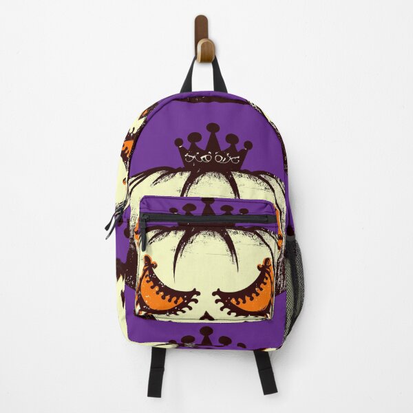 Item preview, Vintage Grunge Angry Pumpkin (transparent version) designed and sold by SamJanner.