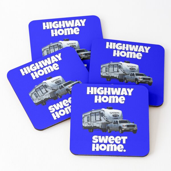 Item preview, Camping RVing Camper Highway Home Sweet Home designed and sold by fantasticdesign.