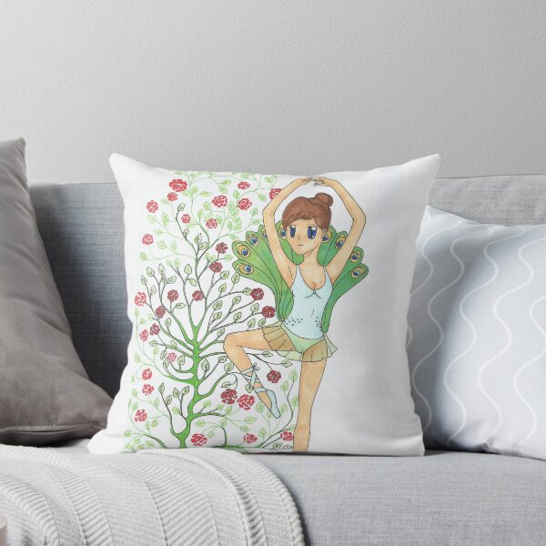 Item preview, Ballet dancer with rose tendrils designed and sold by Anmioma.