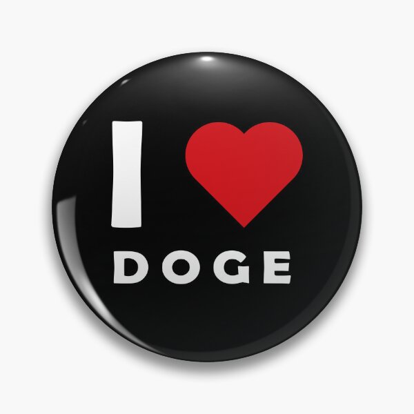 Item preview, I LOVE DOGECOIN designed and sold by Moonfy.