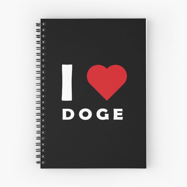 Item preview, I LOVE DOGECOIN designed and sold by Moonfy.
