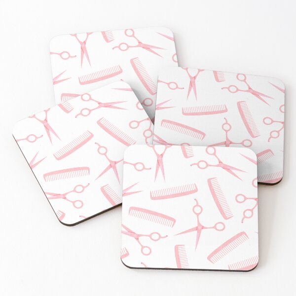 Item preview, shears and combs - pink designed and sold by littlearrow.