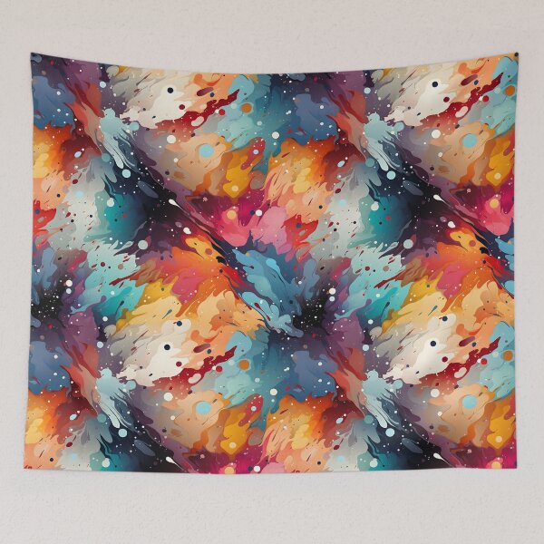 Item preview, Watercolor Symphony: A Kaleidoscope of Colorful Explosions designed and sold by Moo7shop.