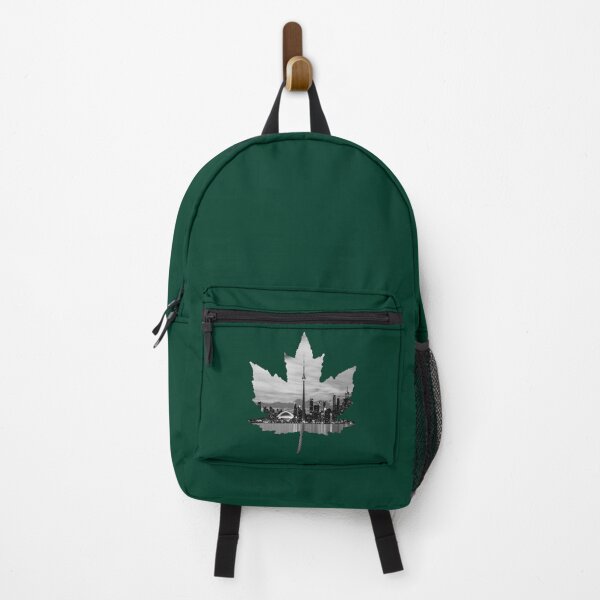 Item preview, Maple Leaf With Black and White Toronto Skyline Photo designed and sold by Ryliemiddle.