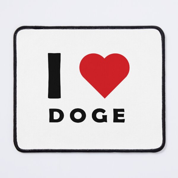 Item preview, I LOVE DOGECOIN designed and sold by Moonfy.