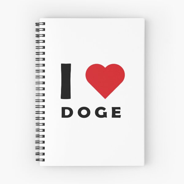 Item preview, I LOVE DOGECOIN designed and sold by Moonfy.