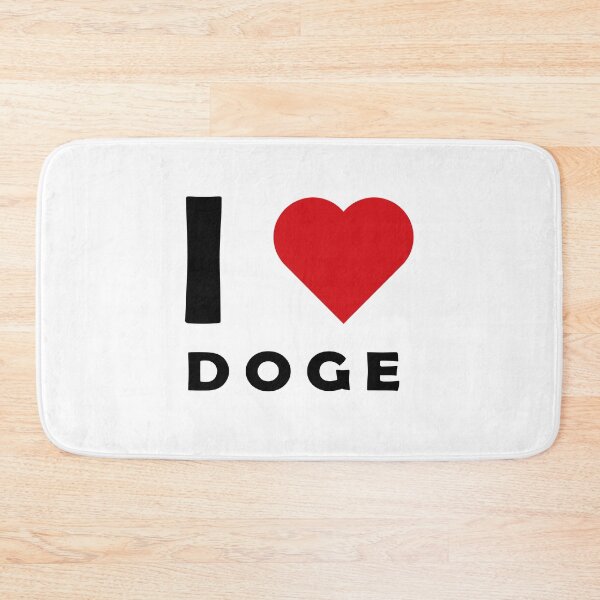 Item preview, I LOVE DOGECOIN designed and sold by Moonfy.
